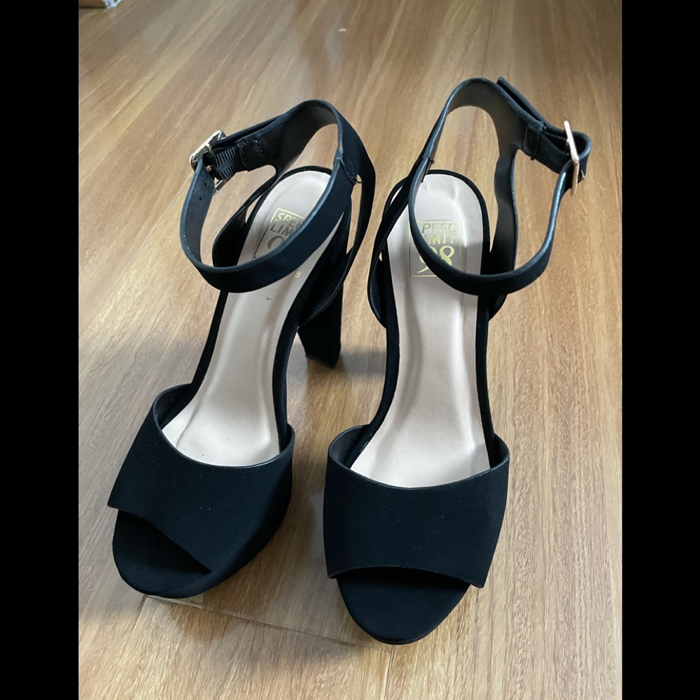 Black heels